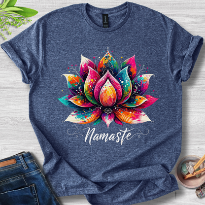 Zen Lotus Flow Unisex Softstyle T-Shirt