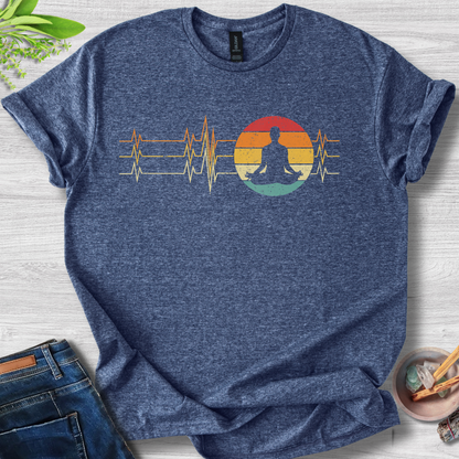 Heartbeat Zen Unisex Softstyle T-Shirt