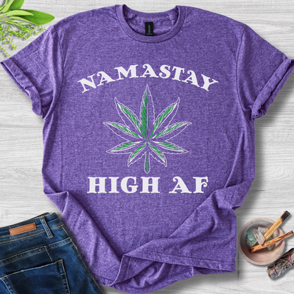 Namaste High AF Unisex Softstyle T-Shirt
