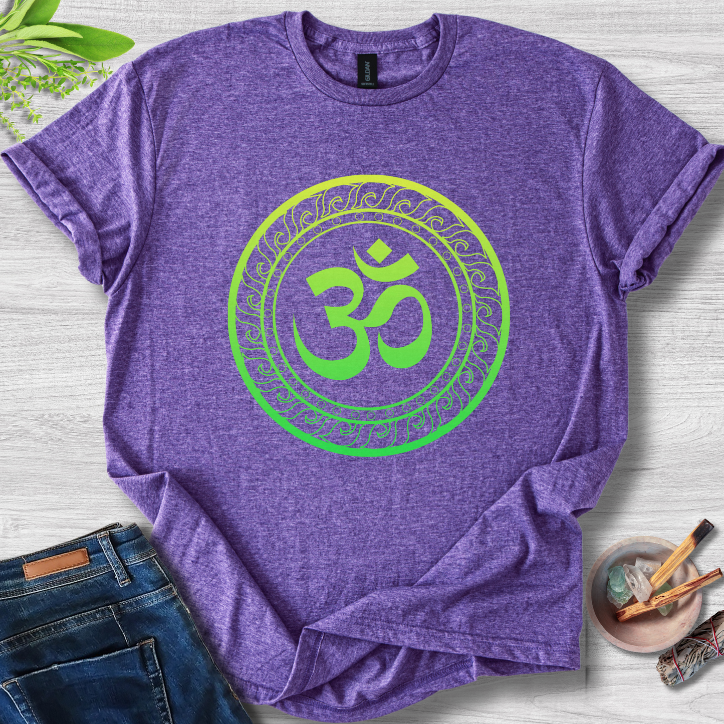 Eternal Om Unisex Softstyle T-Shirt