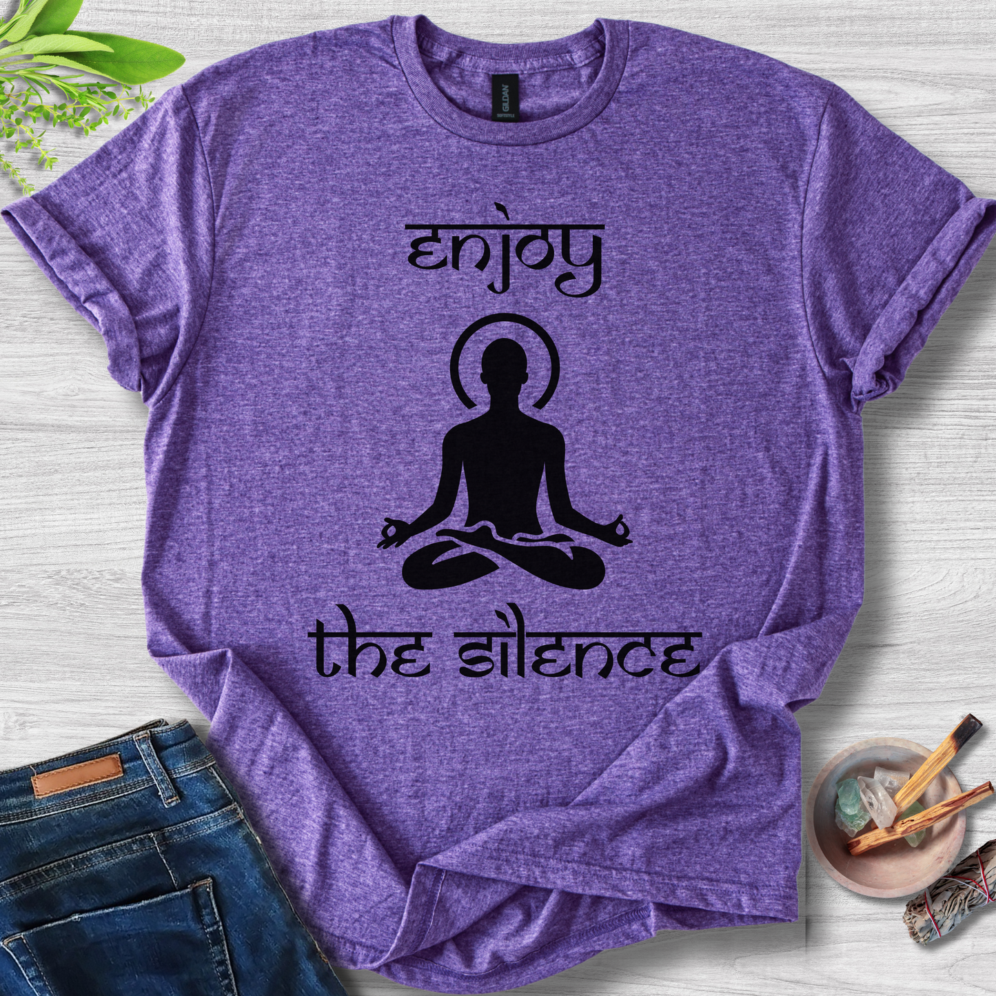 Enjoy The Silence Unisex Softstyle T-Shirt