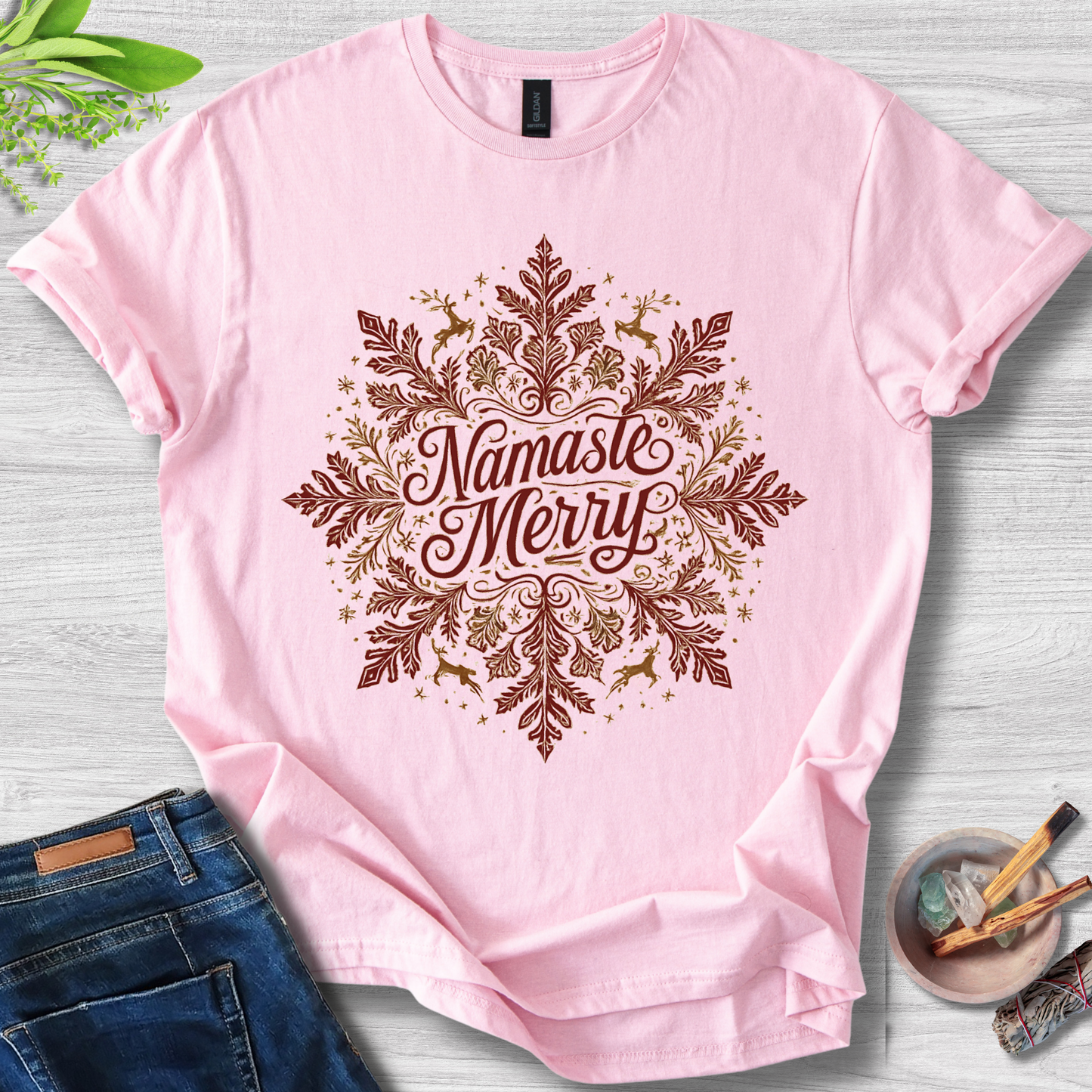Namaste Merry T-Shirt