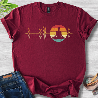 Heartbeat Zen Unisex Softstyle T-Shirt