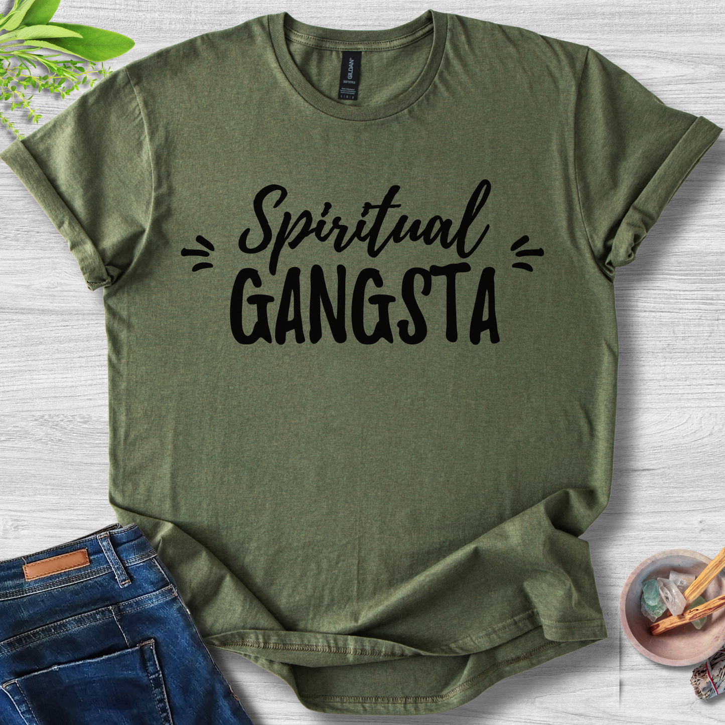 Spiritual Gangsta Unisex Softstyle T-Shirt