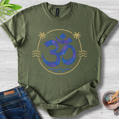 Cosmic Om Unisex Softstyle T-Shirt