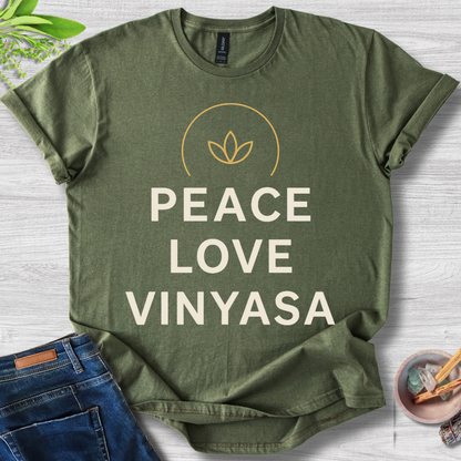 Peace Love Vinyasa T-Shirt
