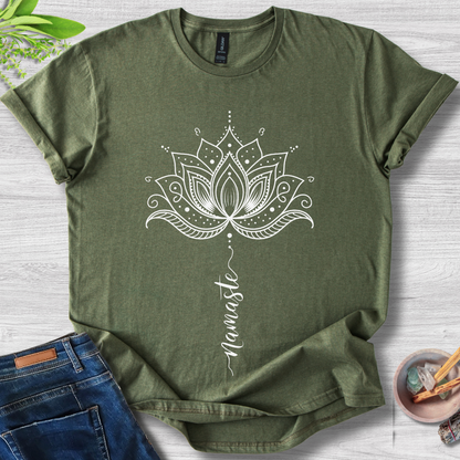 Serenity Lotus Unisex Softstyle T-Shirt