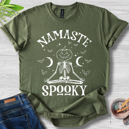 Namaste Spooky Unisex Softstyle T-Shirt