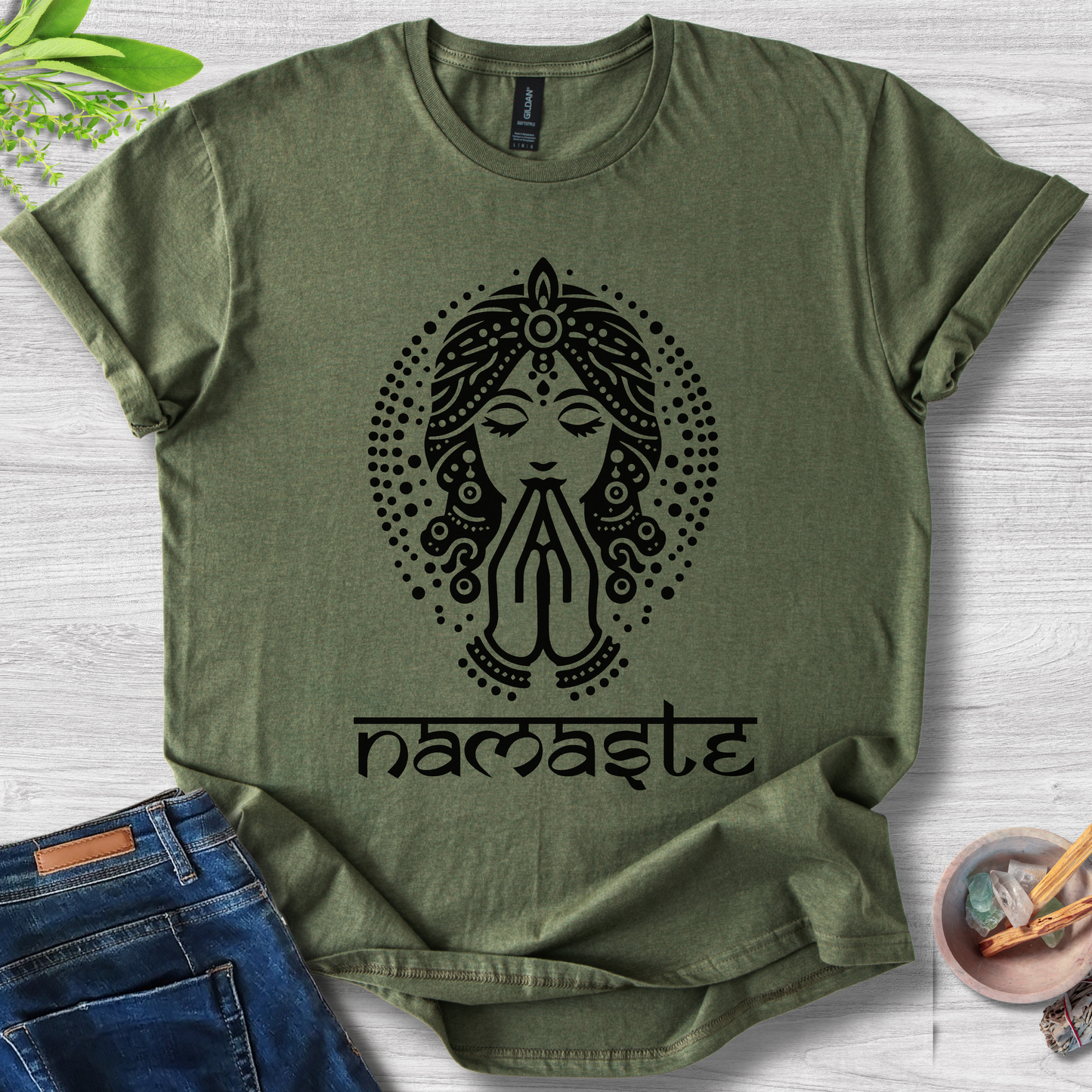 Sacred Namaste Unisex Softstyle T-Shirt