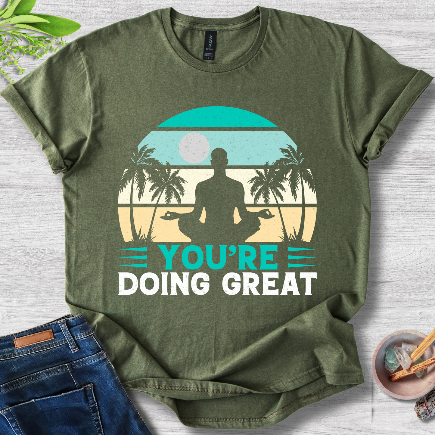 You're Doing Great Unisex Softstyle T-Shirt