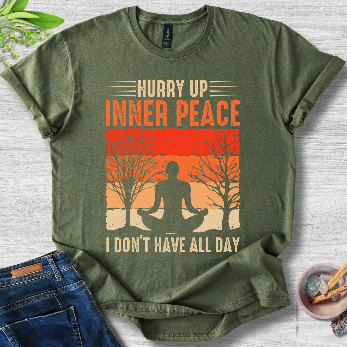 Impatient Inner Peace Unisex Softstyle T-Shirt