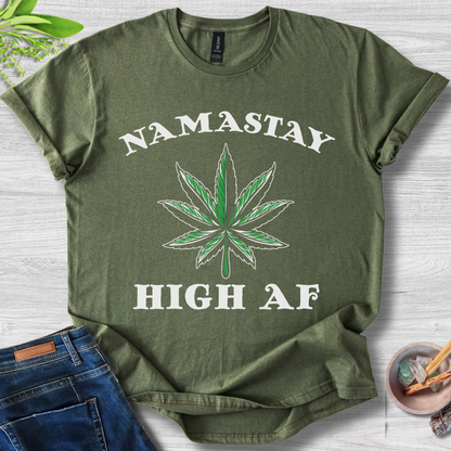 Namaste High AF Unisex Softstyle T-Shirt
