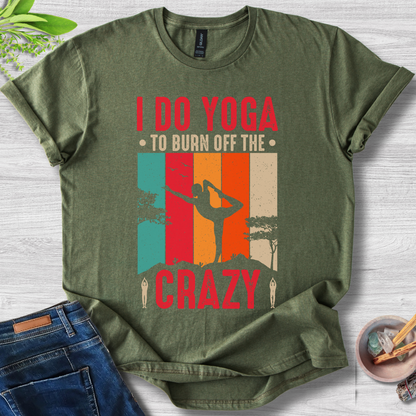 Yoga Burnout Unisex Softstyle T-Shirt
