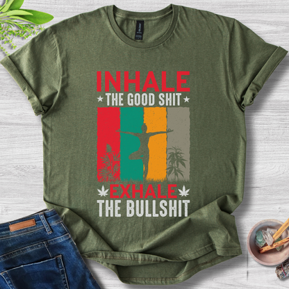 Inhale Good Vibez Unisex Softstyle T-Shirt