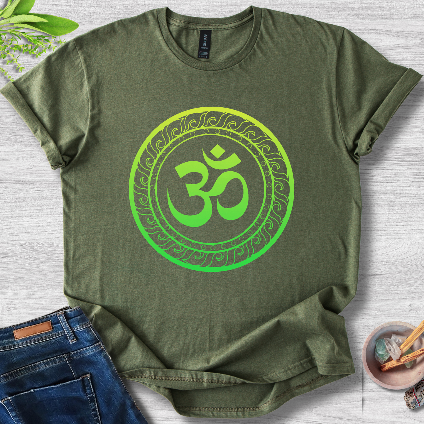 Eternal Om Unisex Softstyle T-Shirt