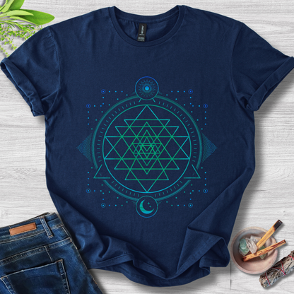 Sri Yantra Energy Unisex Softstyle T-Shirt