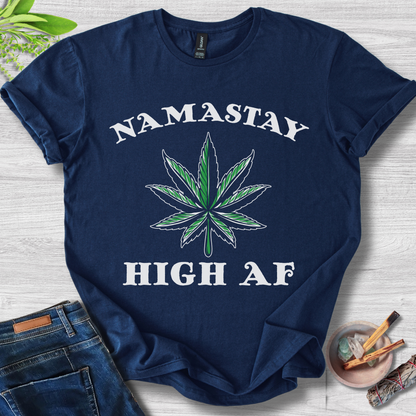 Namaste High AF Unisex Softstyle T-Shirt