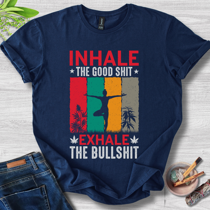 Inhale Good Vibez Unisex Softstyle T-Shirt