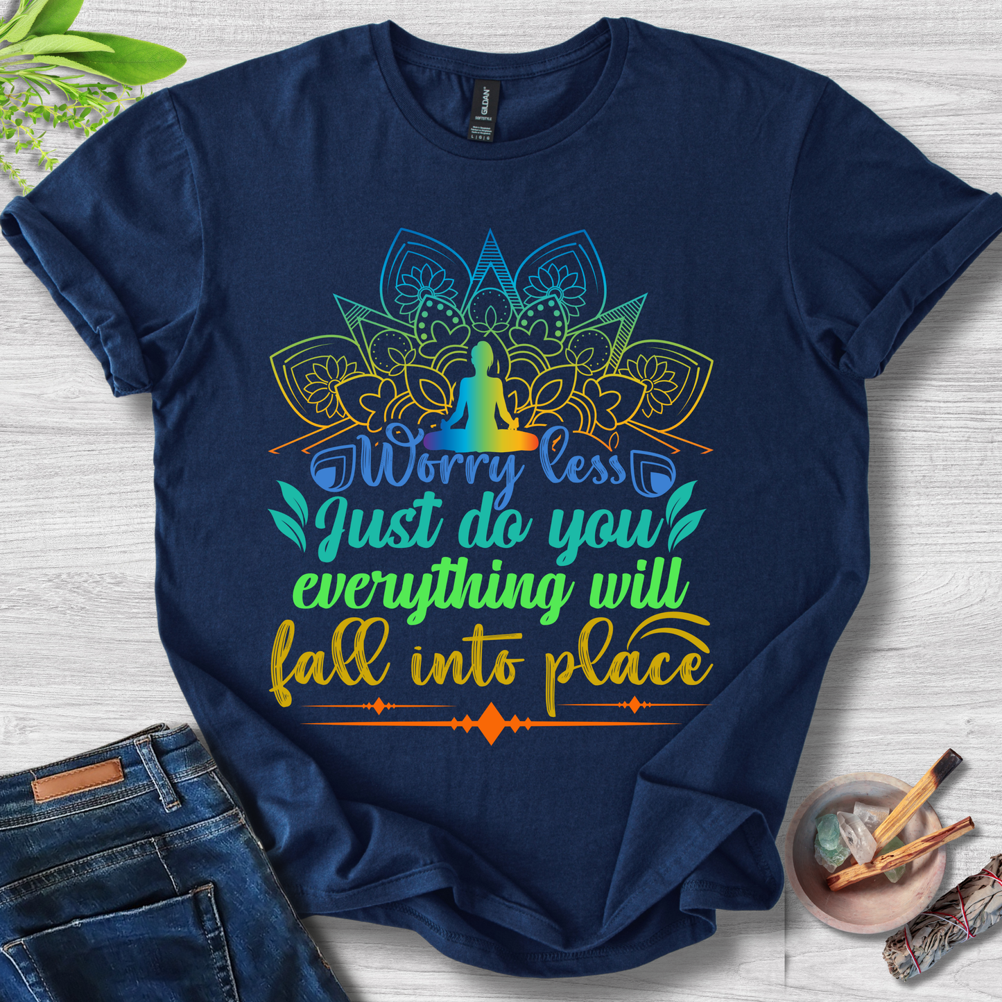 Fall Into Place Unisex Softstyle T-Shirt