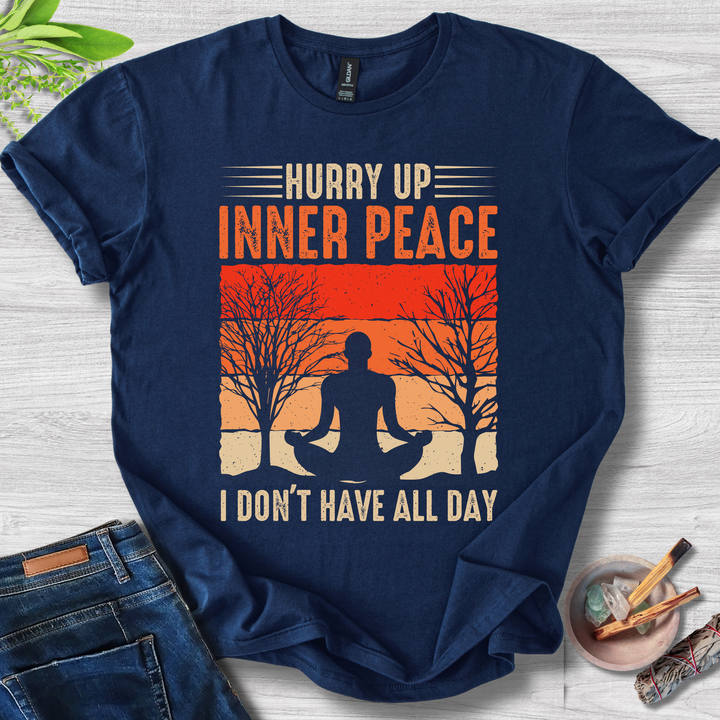 Impatient Inner Peace Unisex Softstyle T-Shirt