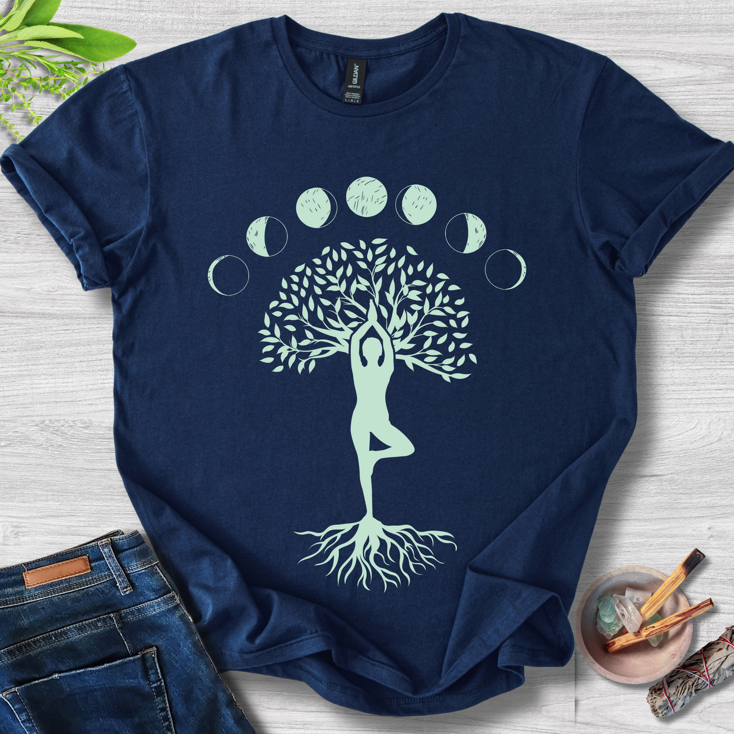 Tree of Serenity Unisex Softstyle T-Shirt
