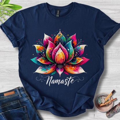 Zen Lotus Flow Unisex Softstyle T-Shirt