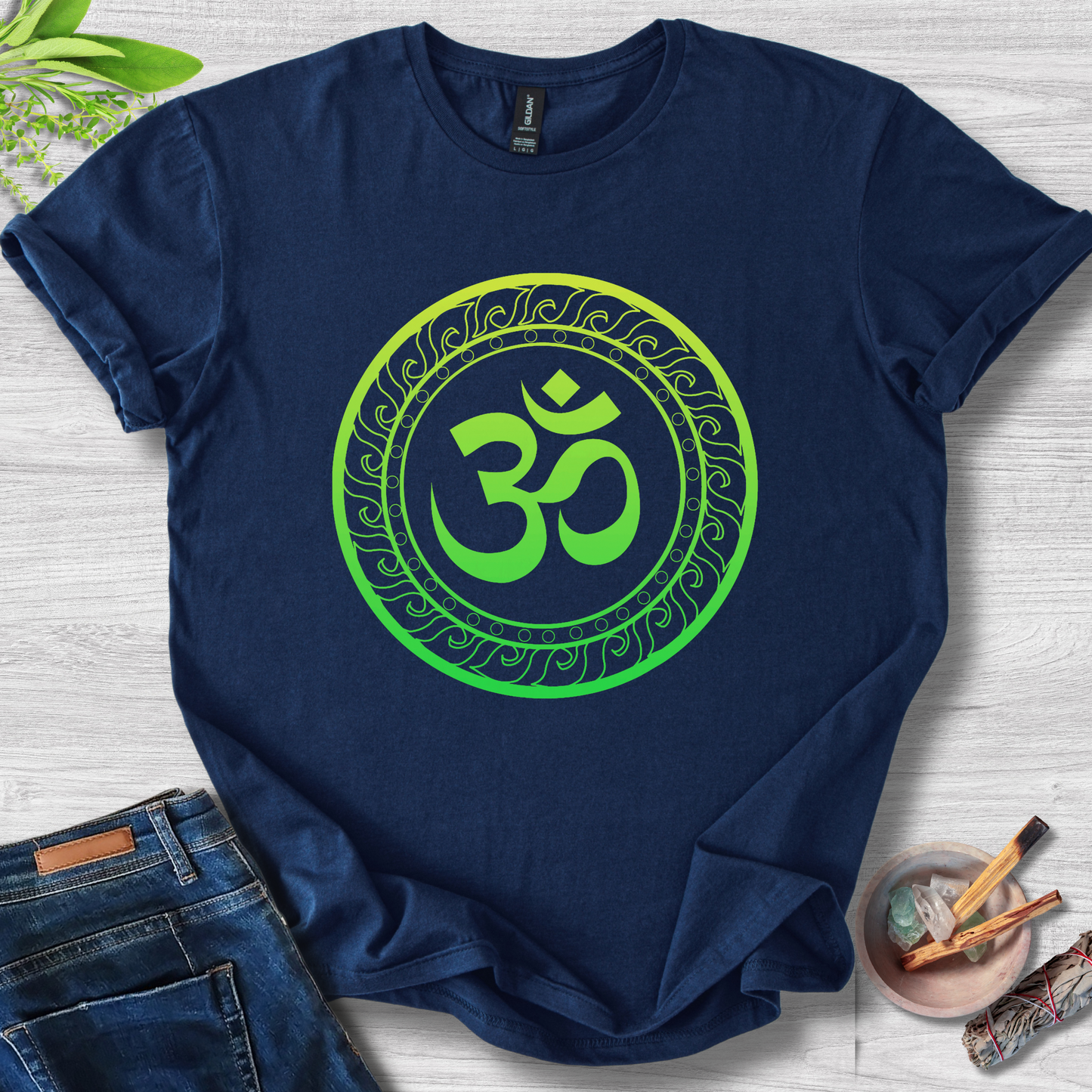 Eternal Om Unisex Softstyle T-Shirt