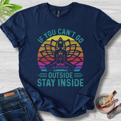 Stay Inside Zen Unisex Softstyle T-Shirt