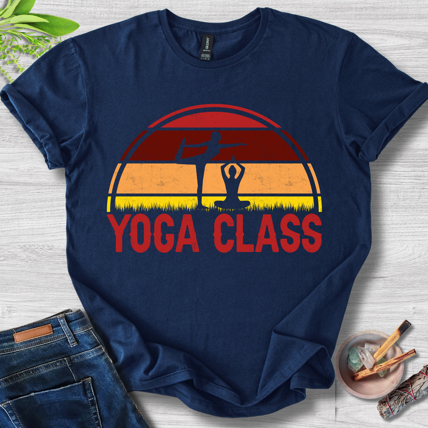 Yoga Class Unisex Softstyle T-Shirt