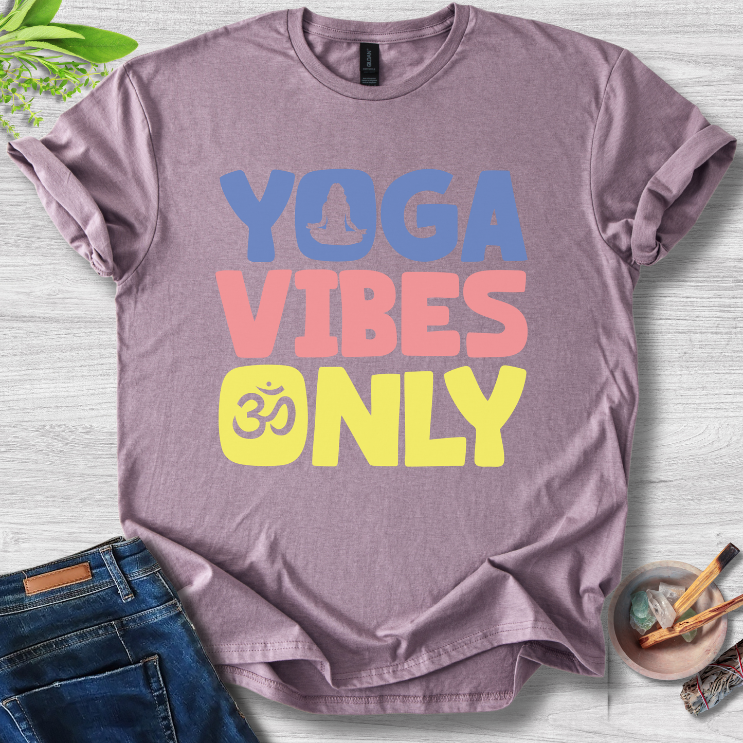 Yoga Vibes Only T-Shirt