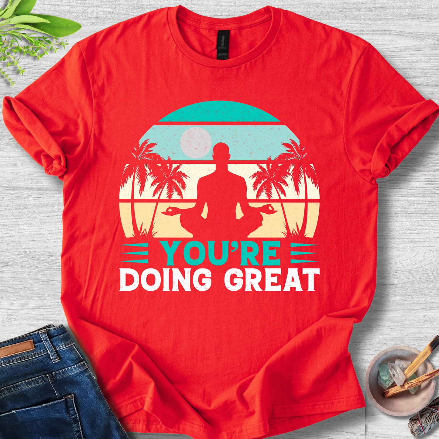 You're Doing Great Unisex Softstyle T-Shirt