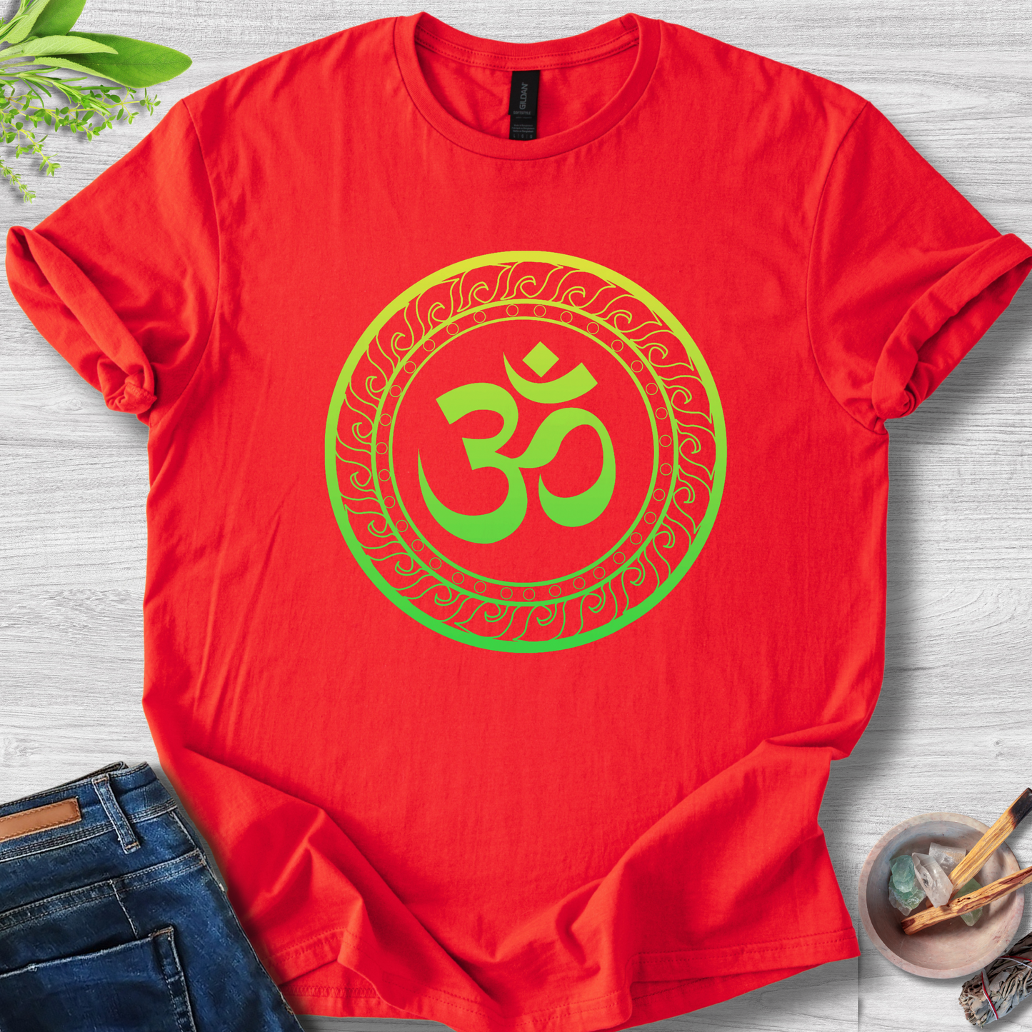 Eternal Om Unisex Softstyle T-Shirt