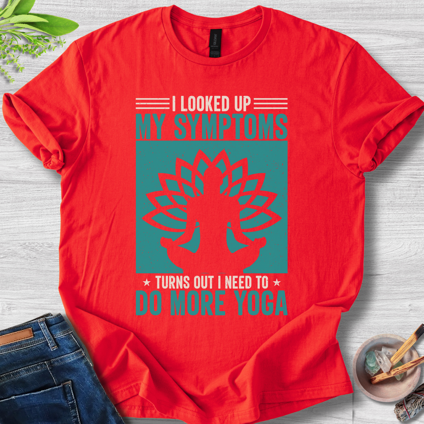 Yoga Is the Cure Unisex Softstyle T-Shirt