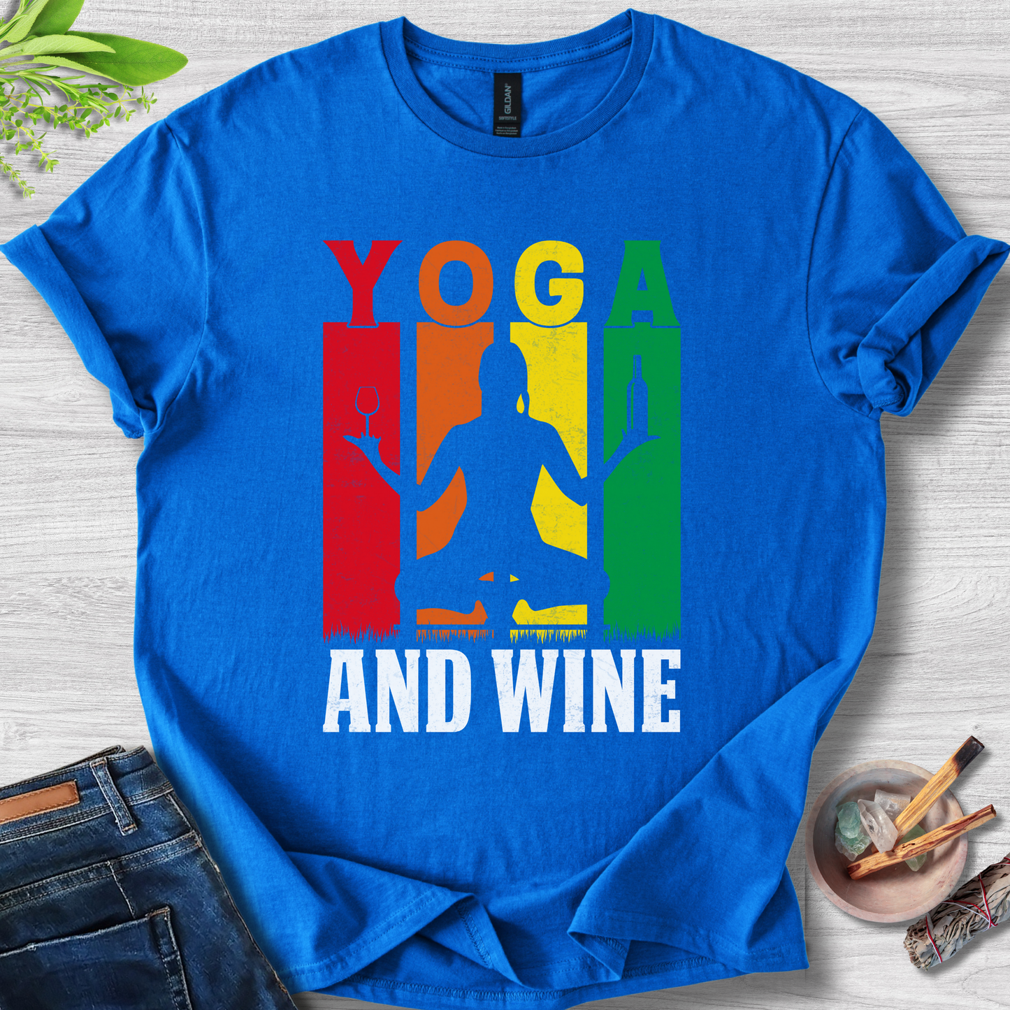 Yoga and Wine T-Shirt