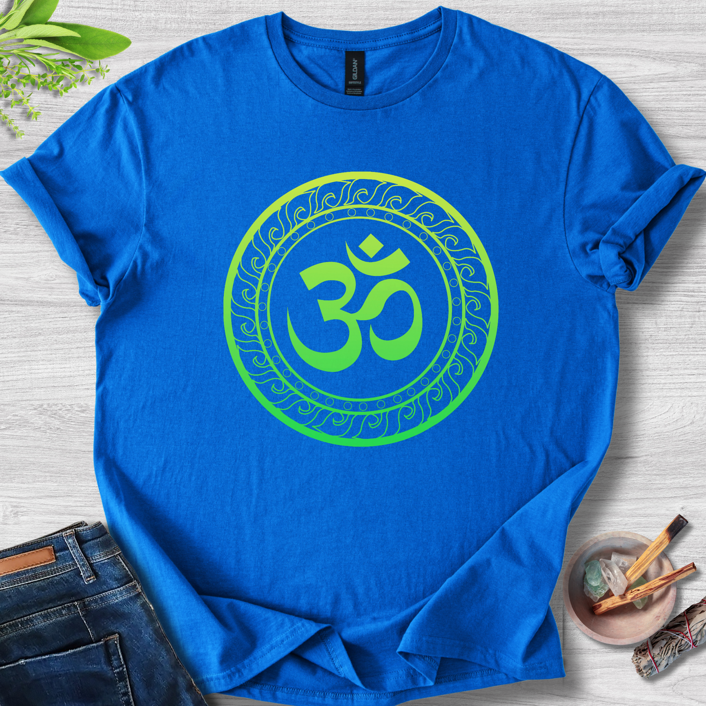 Eternal Om Unisex Softstyle T-Shirt