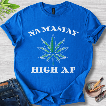 Namaste High AF Unisex Softstyle T-Shirt