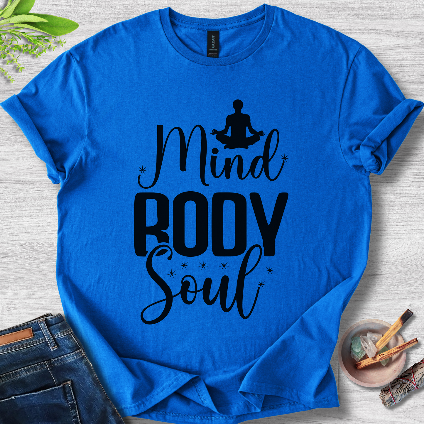 Mind Body Soul Unisex Softstyle T-Shirt