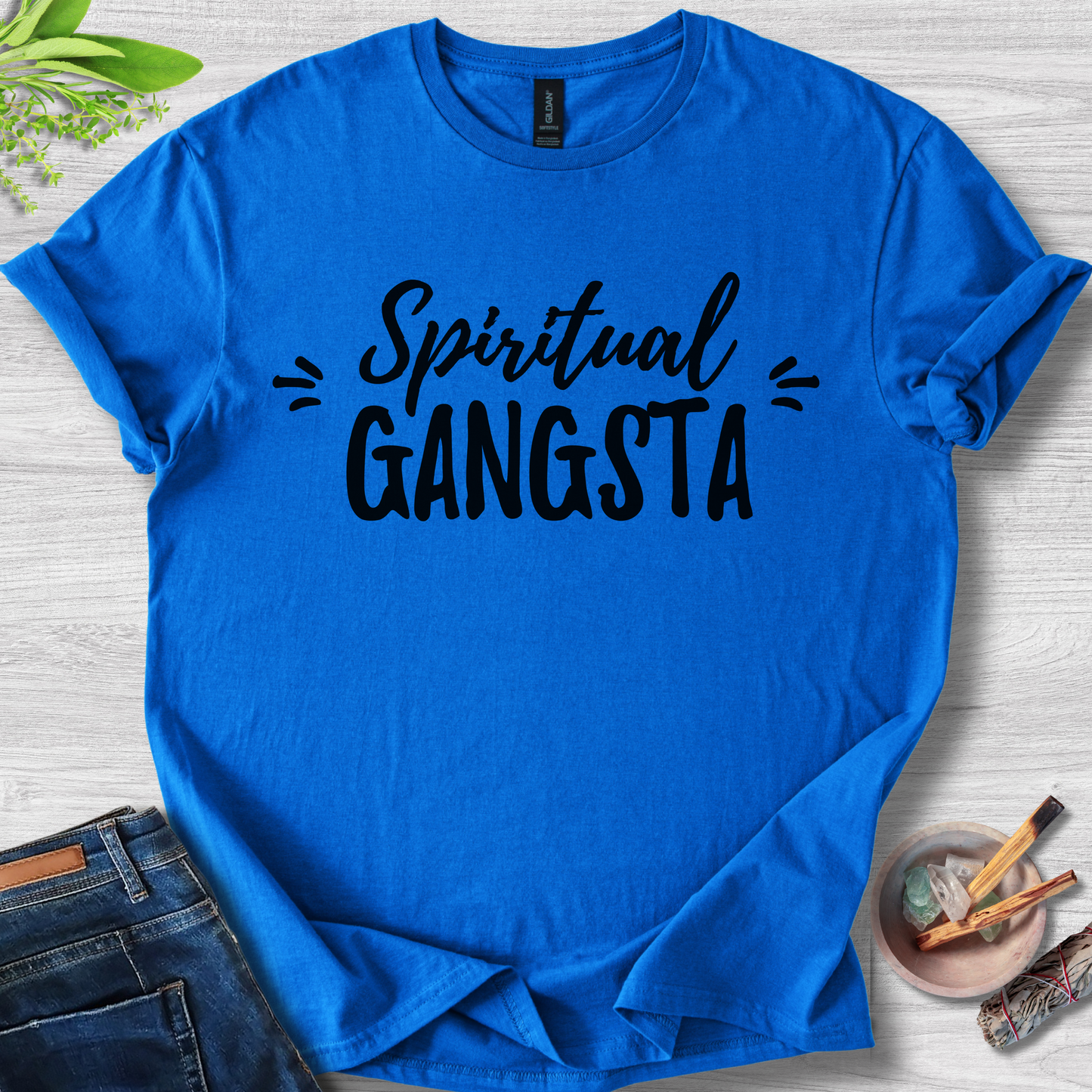 Spiritual Gangsta Unisex Softstyle T-Shirt