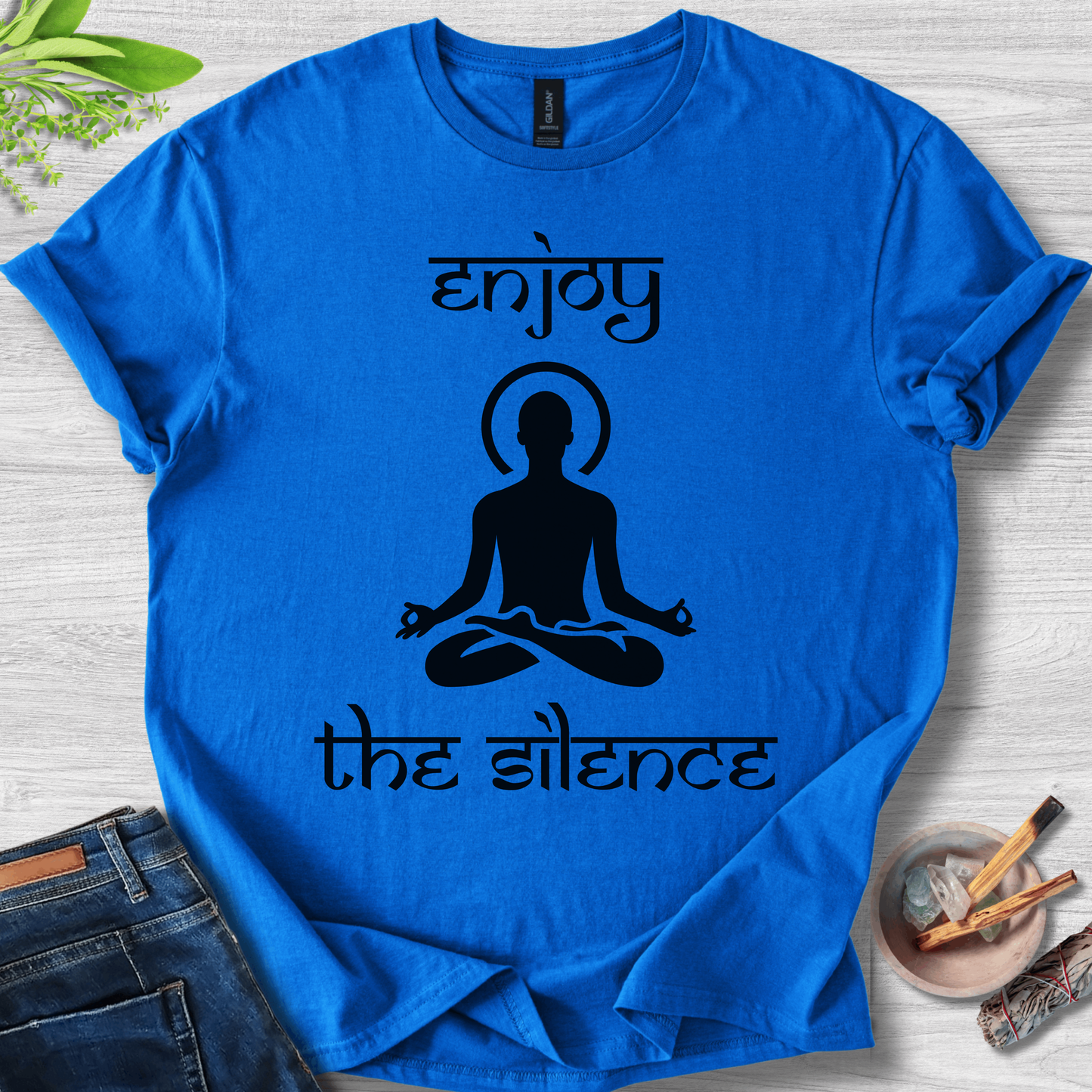 Enjoy The Silence Unisex Softstyle T-Shirt