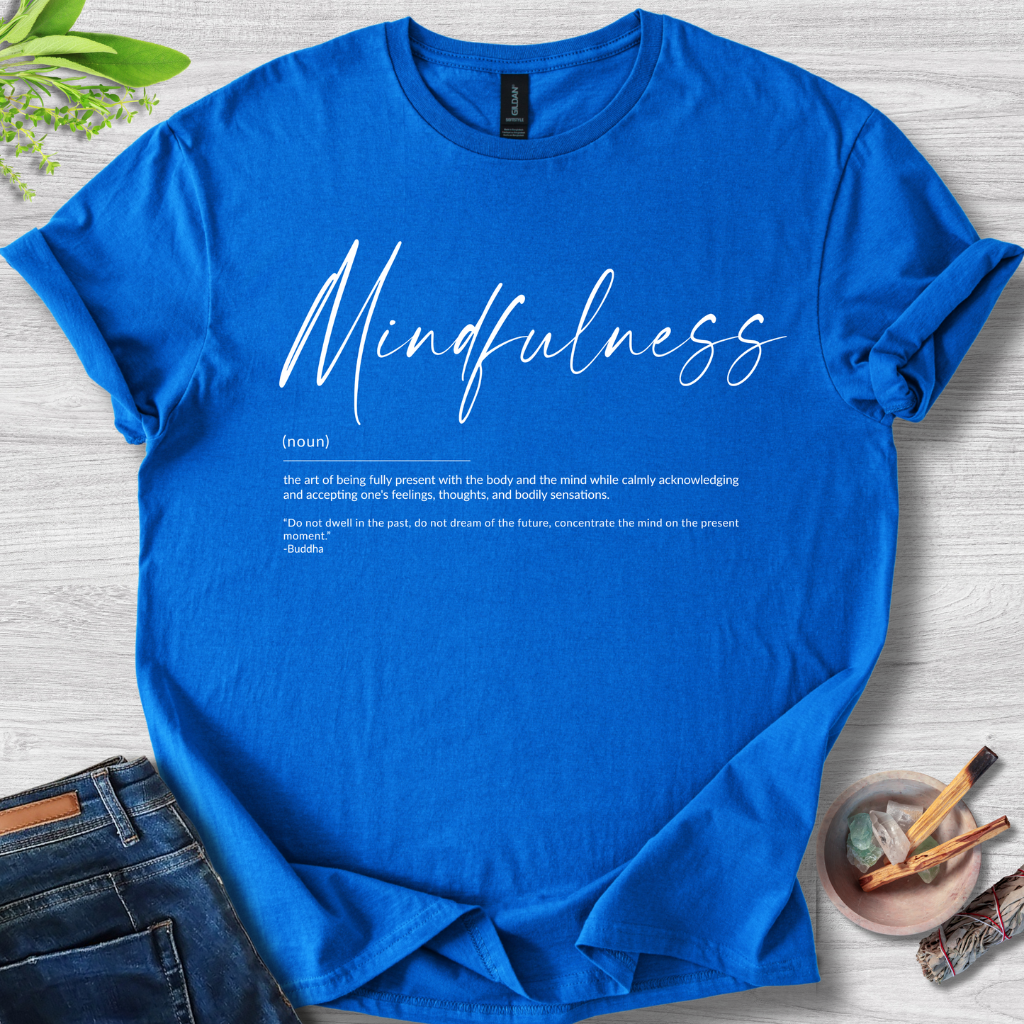 Mindfulness Unisex Softstyle T-Shirt