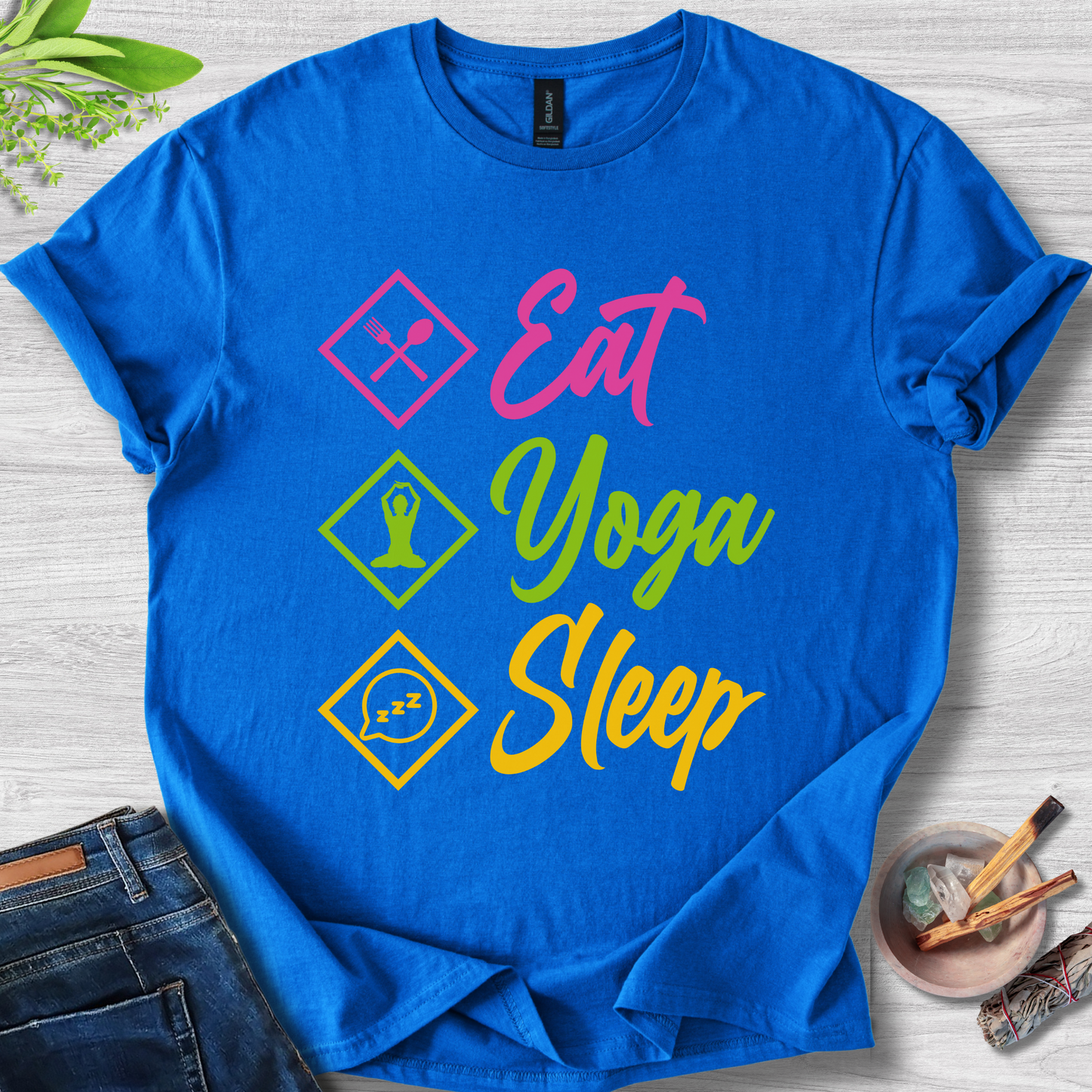 Zen Daily Routine Unisex Softstyle T-Shirt