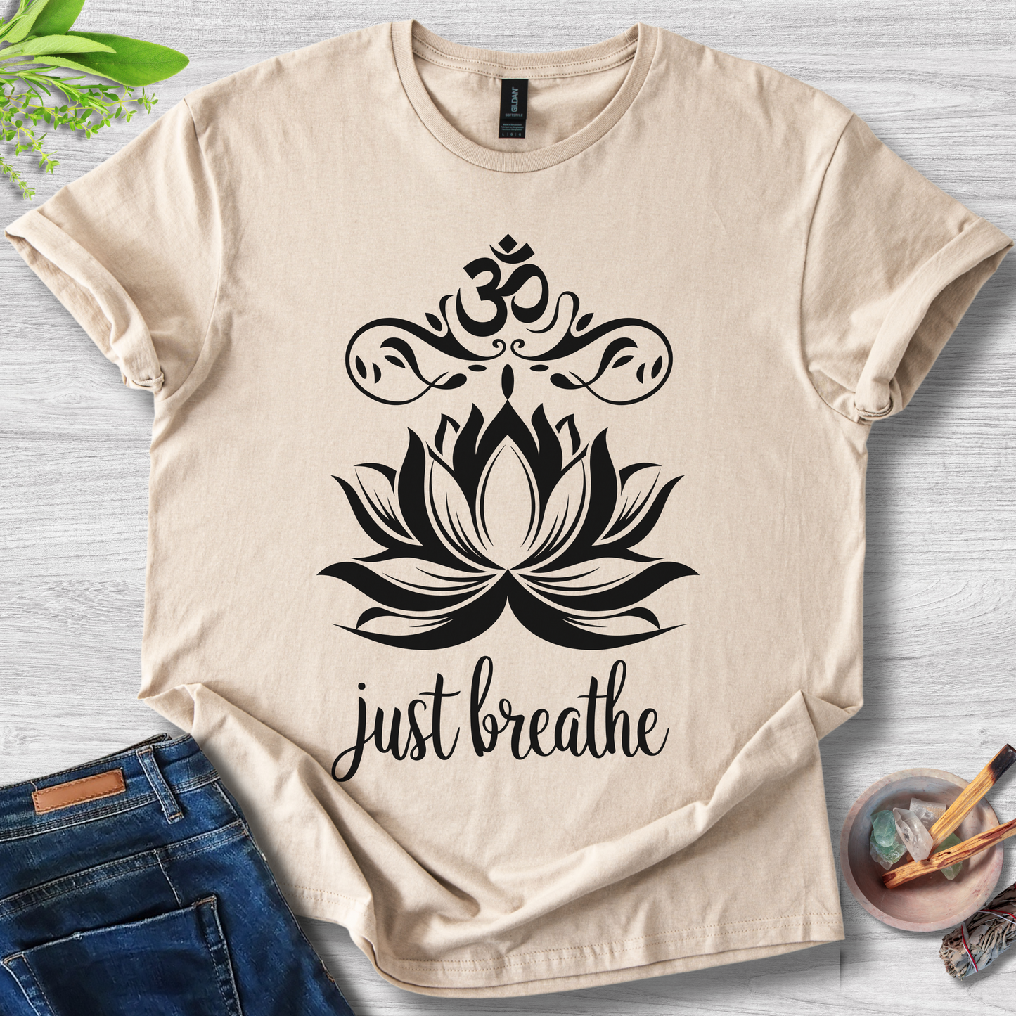 Just Breathe Unisex Softstyle T-Shirt