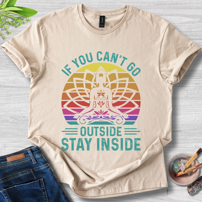 Stay Inside Zen Unisex Softstyle T-Shirt