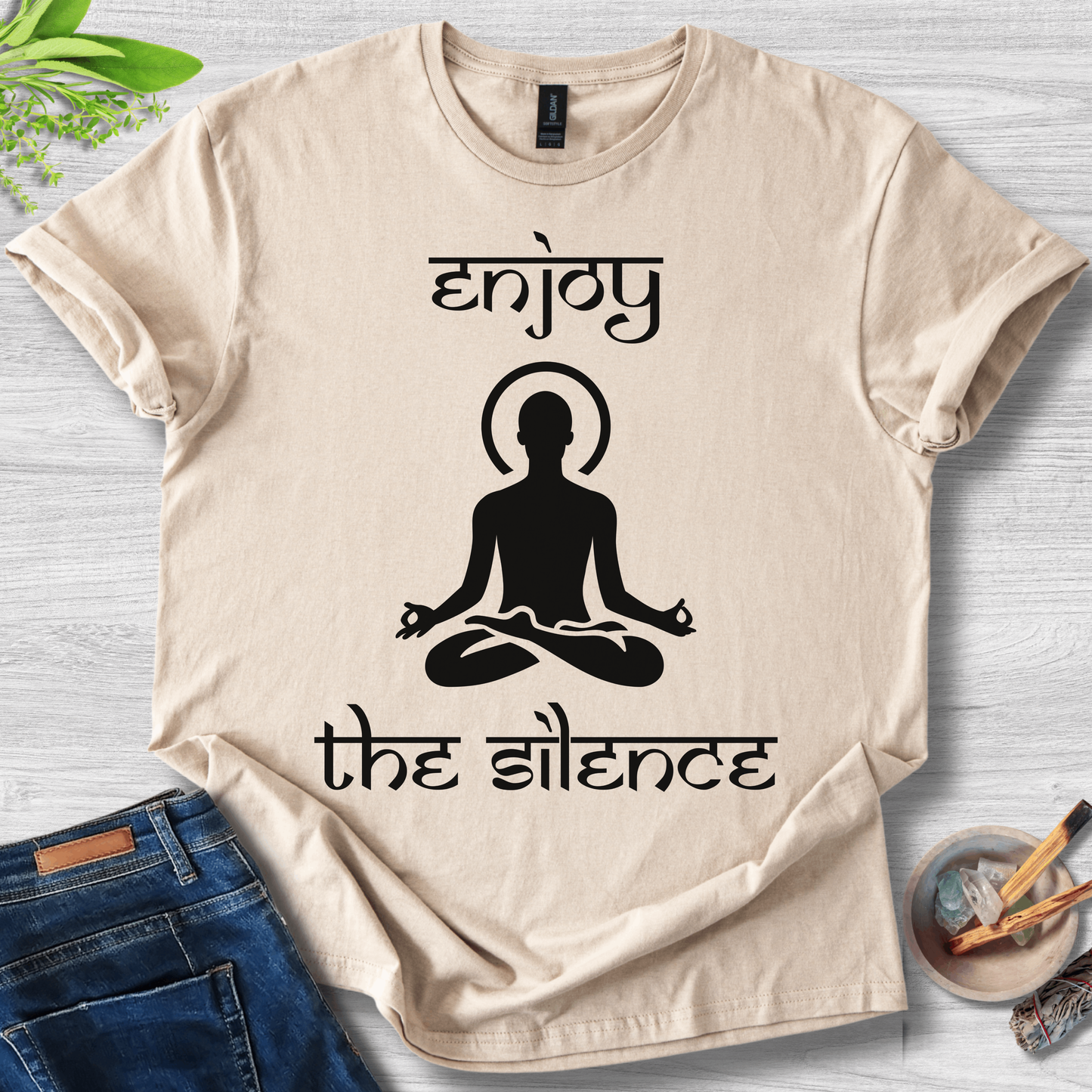 Enjoy The Silence Unisex Softstyle T-Shirt
