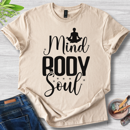 Mind Body Soul Unisex Softstyle T-Shirt