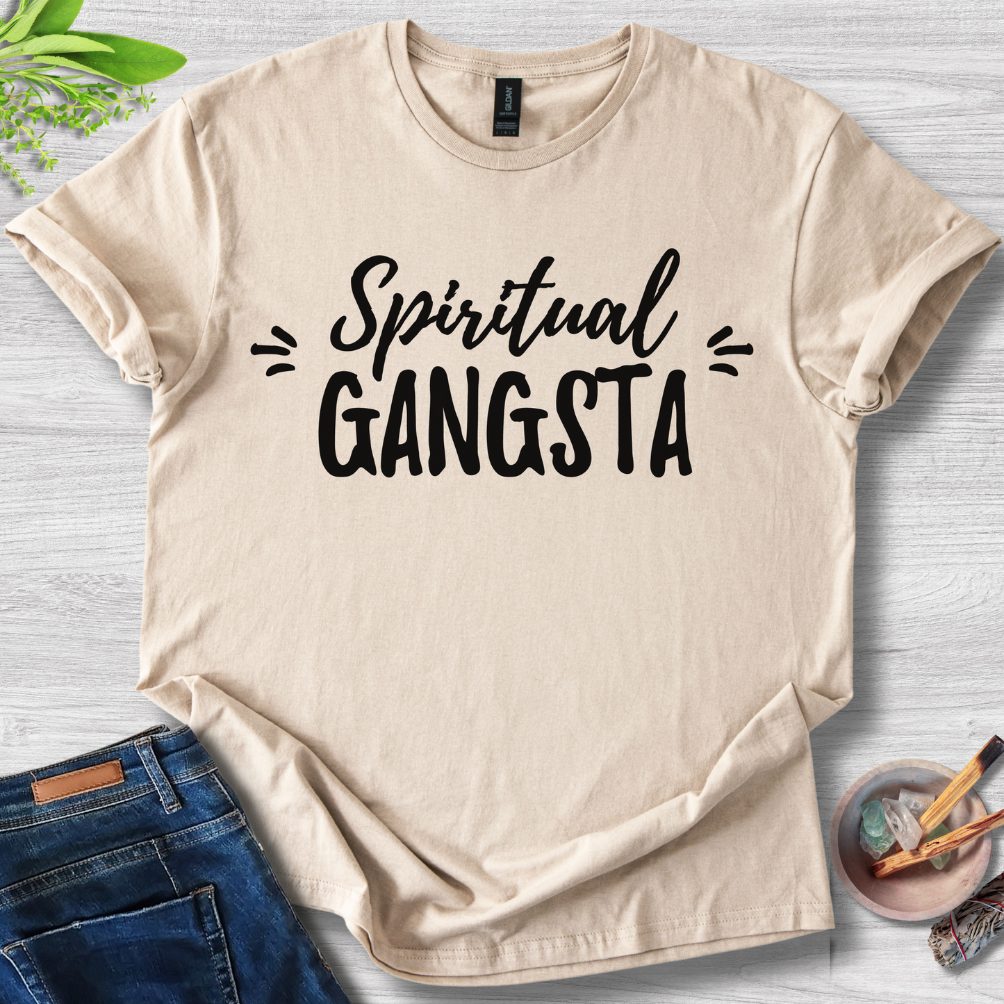 Spiritual Gangsta Unisex Softstyle T-Shirt