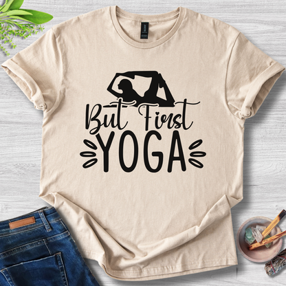 Yoga First Mindset Unisex Softstyle T-Shirt