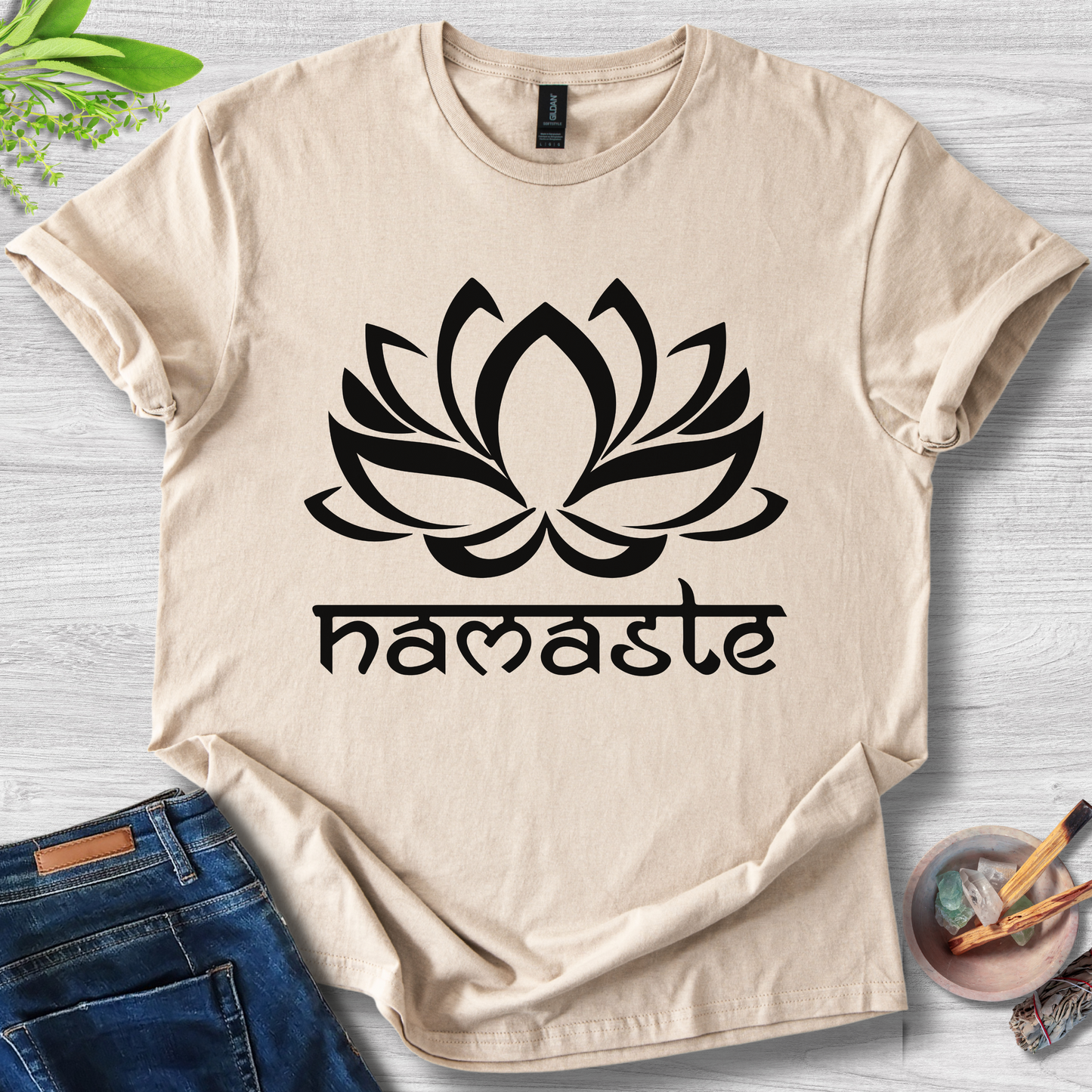 Divine Lotus Unisex Softstyle T-Shirt