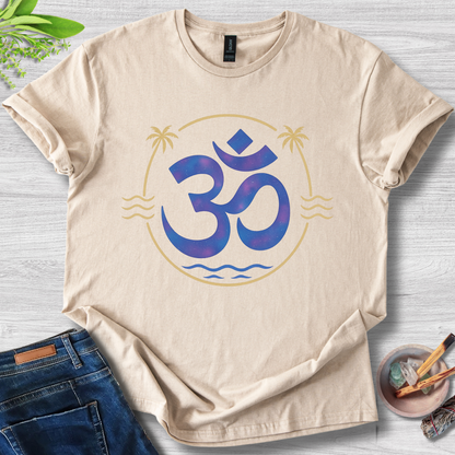 Cosmic Om Unisex Softstyle T-Shirt