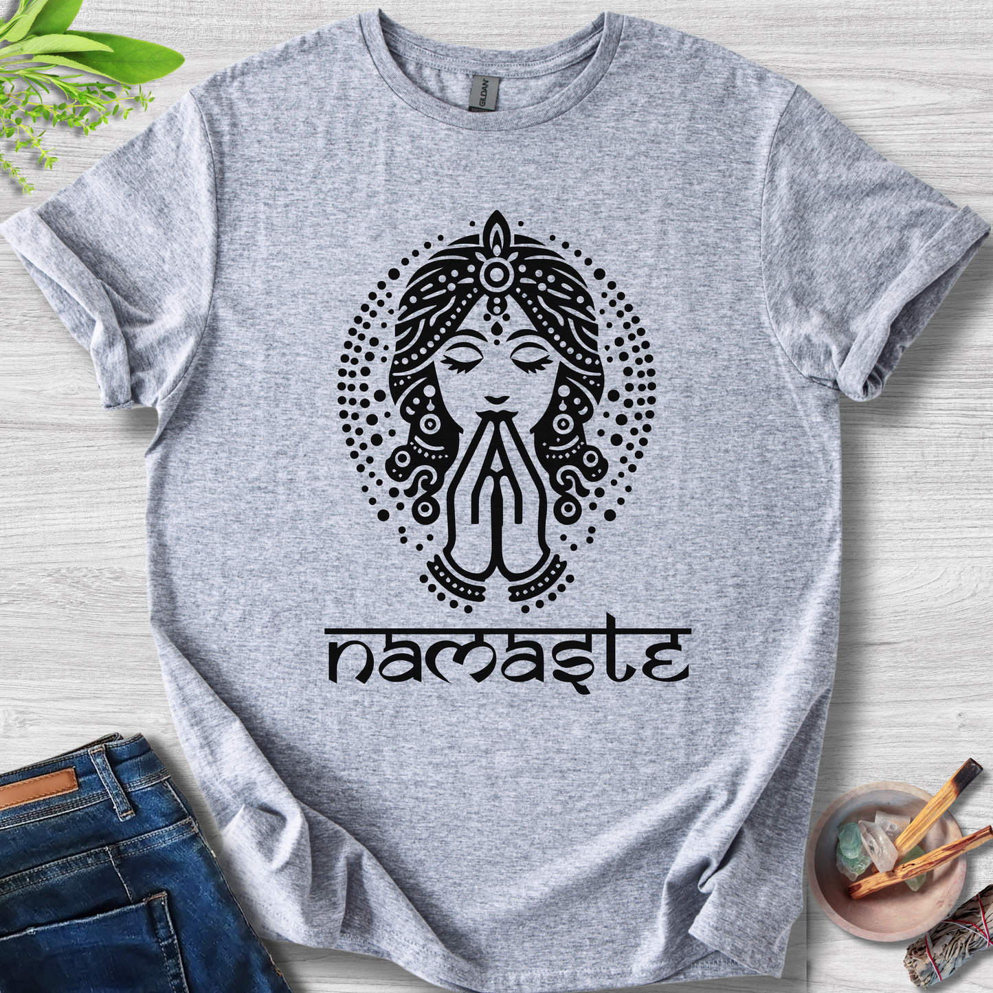 Sacred Namaste Unisex Softstyle T-Shirt